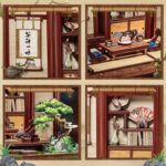 Miniature House Model Kit Kirishima Cha-an 19 x 14 cm - immagine 3