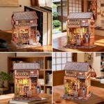 Miniature House Model Kit Sakura O Kimono Shop 19 x 14 cm - immagine 3