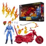 Ghost Rider Marvel Legends Action Figure  Johnny Blaze with Motorcycle 15 cm - immagine 2