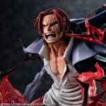 One Piece P.O.P SA-MAXIMUM PVC Statue Leader of Red Hair Pirates Red-Haired Shanks Kamusari 25 cm - immagine 4