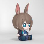 Arknights Huggy Good Smile Amiya 7 cm - immagine 5