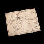 The Hobbit Art Print Thorin's Map 40 x 30 cm - immagine 2