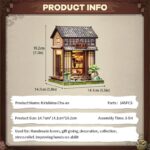 Miniature House Model Kit Kirishima Cha-an 19 x 14 cm - immagine 5