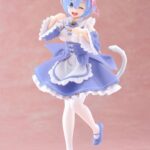 Re:Zero Starting Life in Another World Coreful PVC Statue Rem Cat Maid Ver. Renewal 18 cm