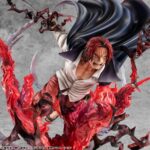 One Piece P.O.P SA-MAXIMUM PVC Statue Leader of Red Hair Pirates Red-Haired Shanks Kamusari 25 cm - immagine 2