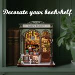 Miniature House Model Kit Gallery Bookstore 20 x 16 cm - immagine 3