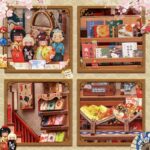 Miniature House Model Kit Tsukino Eogi-dou 19 x 14 cm - immagine 4