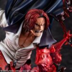 One Piece P.O.P SA-MAXIMUM PVC Statue Leader of Red Hair Pirates Red-Haired Shanks Kamusari 25 cm - immagine 6