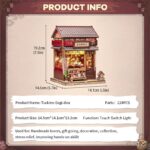 Miniature House Model Kit Tsukino Eogi-dou 19 x 14 cm - immagine 6