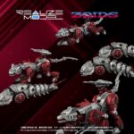 Zoids Plastic Model Kit 1/100 RMZ-019 Hell Cat & Molga Zenebus Color Set 14 cm - immagine 3