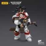 Warhammer 40,000 Action Figure White Scars Legion Praetor in Cataphractii Terminator Armour with Cyber Hawk Chogorian sword and combi-melta 14 cm - immagine 4