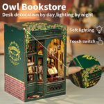 Book Nook Owl Bookstore 17 x 12 cm - immagine 4