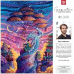 Imagination Series Puzzle Roch Urbaniak Sakura i Ryu (1000 pieces) - immagine 3