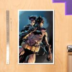DC Comics Art Print Batman & Catwoman 61 x 41 cm - unframed - immagine 2