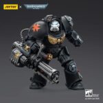 Warhammer 40,000 Action Figure Black Templars Terminator 3 with Power Fist and Assault Cannon 14 cm - immagine 6