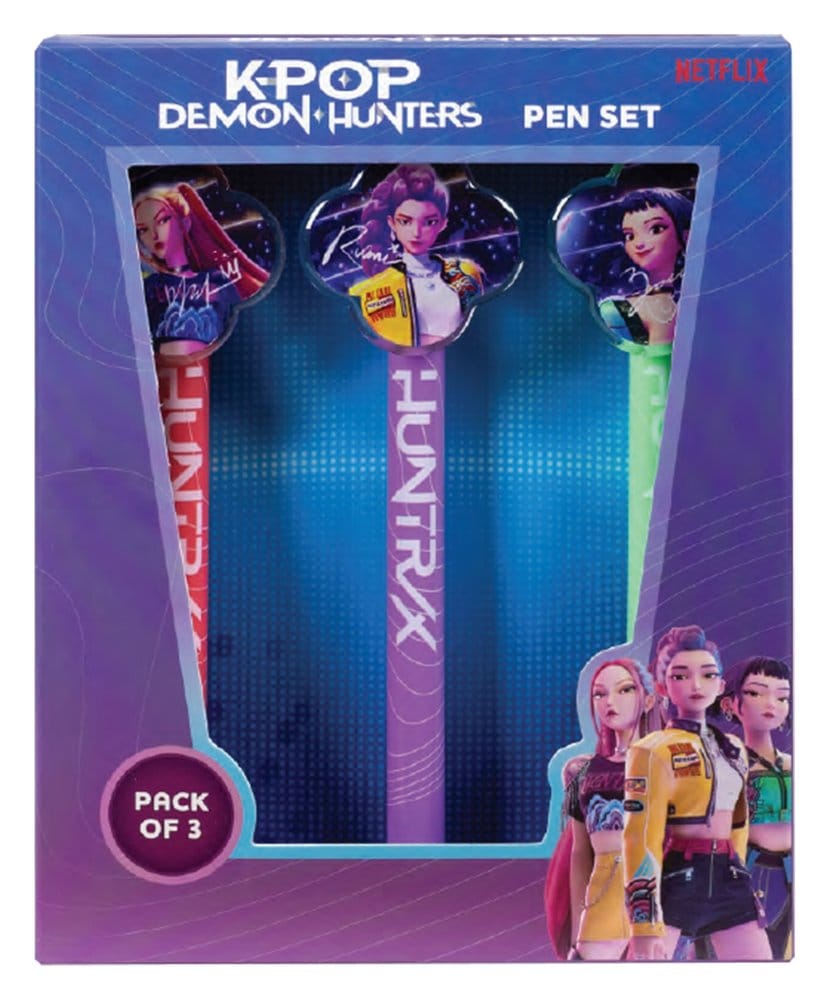 x_bsskd711179 KPop Demon Hunetrs 3-Pack Pens - immagine 1