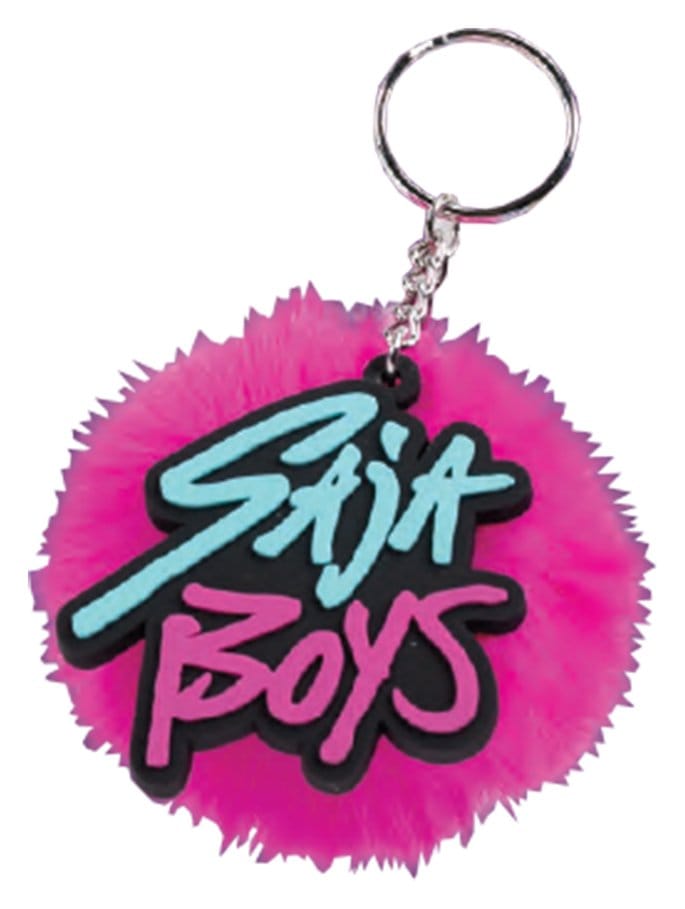 x_bsskd722496 KPop Demon Hunters Pom Pom Keychain Saja Boys - immagine 1