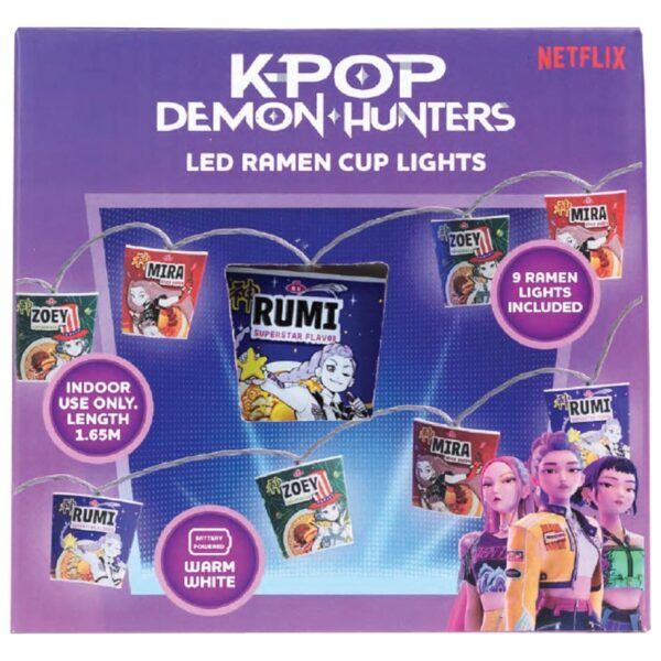 KPop Demon Hunters String Lights Ramen