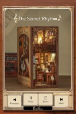 Book Nook The Secret Rhythm 23 x 11 cm - immagine 2
