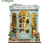 Miniature House Model Kit Champs-Élysées Florist 18 x 16 cm