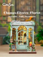 Miniature House Model Kit Champs-Élysées Florist 18 x 16 cm - immagine 3