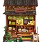 Miniature House Model Kit Kanmi-dokoro Kurihara 19 x 15 cm