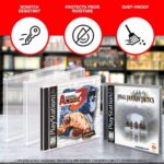 PET Protectors 25-Pack for PS1/Single CD/Dreamcast (Jewel Case) Games - immagine 4