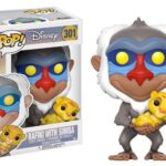 The Lion King POP! Disney Vinyl Figure Rafiki & Simba 9 cm