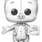 Looney Tunes POP! Animation Vinyl Figure Porky Pig? 9 cm
