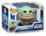 Star Wars: The Mandalorian and Grogu POP! Vinyl Bobblehead Figure Grogu in Pram 9 cm - immagine 2