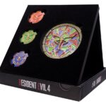 Resident Evil 4 Replica Church Puzzle Medallion Set