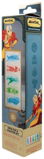 Avatar: The Last Airbender Desk Pad & Coaster Set Elements - immagine 2