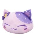 Nemuneko Cat Big Plush Figure Purple 35 cm