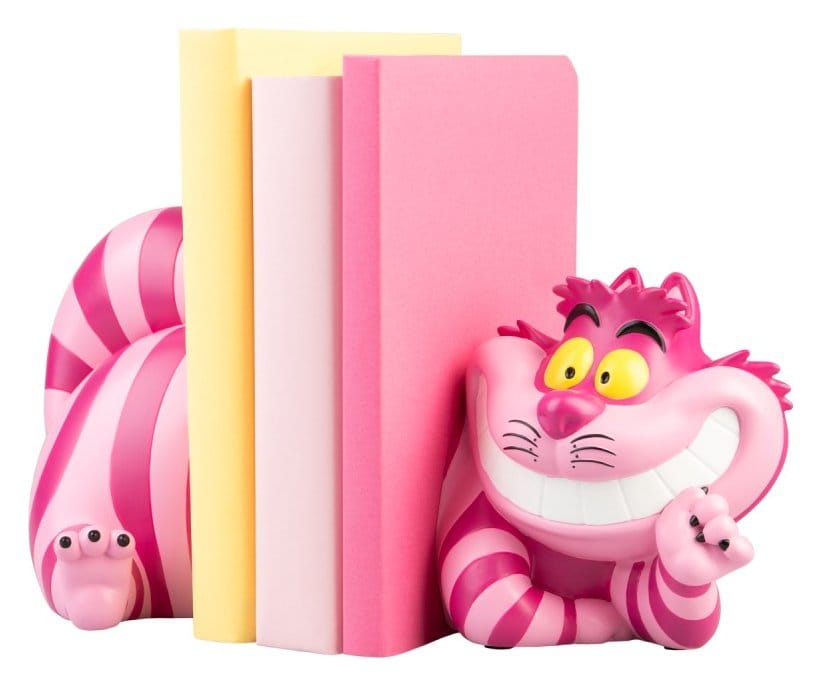 x_gpe82603 Disney Alice in Wonderland Bookends Cheshire Cat - immagine 1