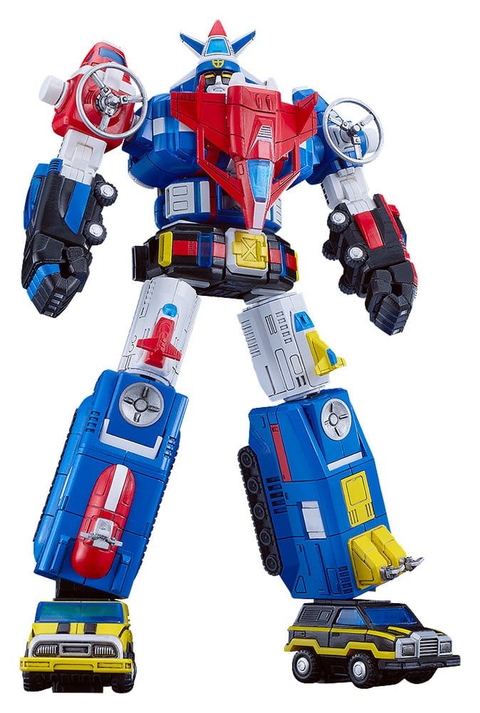 x_gsc67323 Armored Fleet Dairugger XV Moderoid Plastic Model Kit Dairugger XV 20 cm - immagine 1