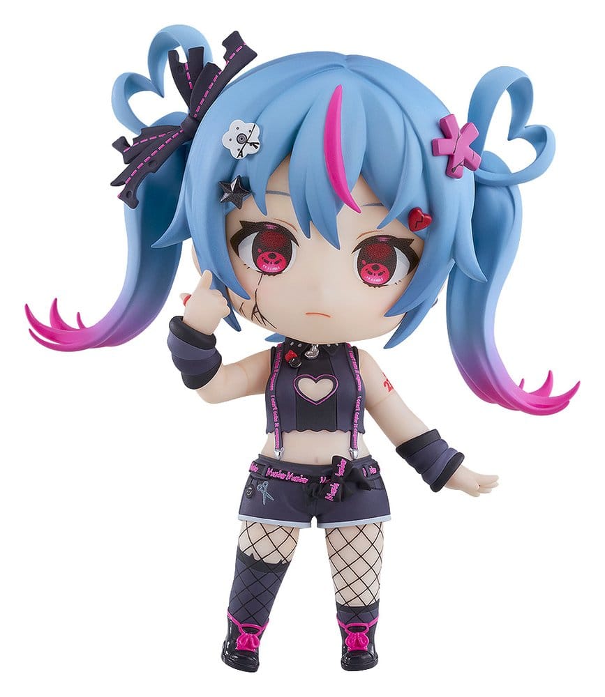 x_gsc67526 Character Vocal Series 01: Hatsune Miku PVC Statue Nendoroid Hatsune Miku: DecoMiku (Darkness) 10 cm - immagine 1