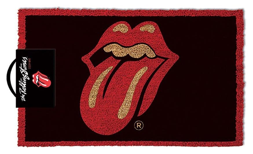 x_hitwgp85024 The Rolling Stones Door Mat Tongue and Lips Logo - immagine 1