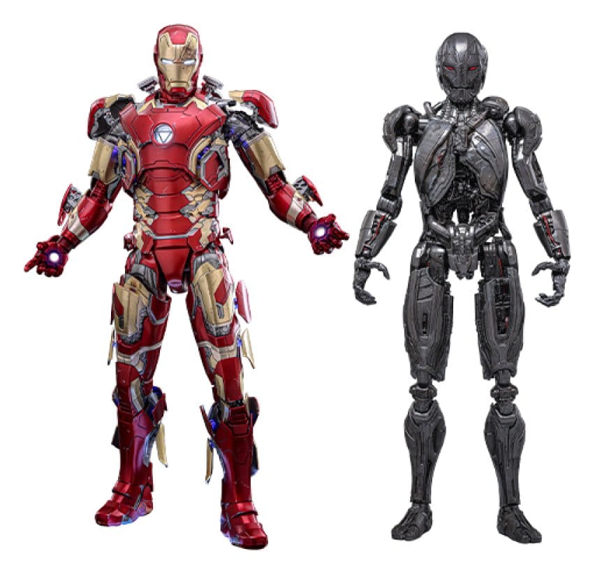 x_hot9153592 Avengers: Age of Ultron Movie Masterpiece Diecast Action Figure 1/6 Iron Man Mark XLIII (2.0) (Deluxe Version) 32 cm - immagine 1