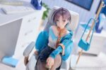 Idolmaster Shiny Colors x Mahjong Soul SSR PVC Statue 1/7 Asakura Tooru Leisurely Grace Ver. 21 cm - immagine 3