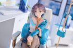 Idolmaster Shiny Colors x Mahjong Soul SSR PVC Statue 1/7 Asakura Tooru Leisurely Grace Ver. 21 cm - immagine 5