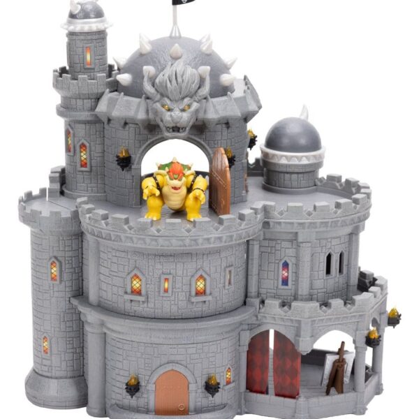 The Super Mario Galaxy Movie Deluxe Playset with 1 Mini Figure Bowser Castle