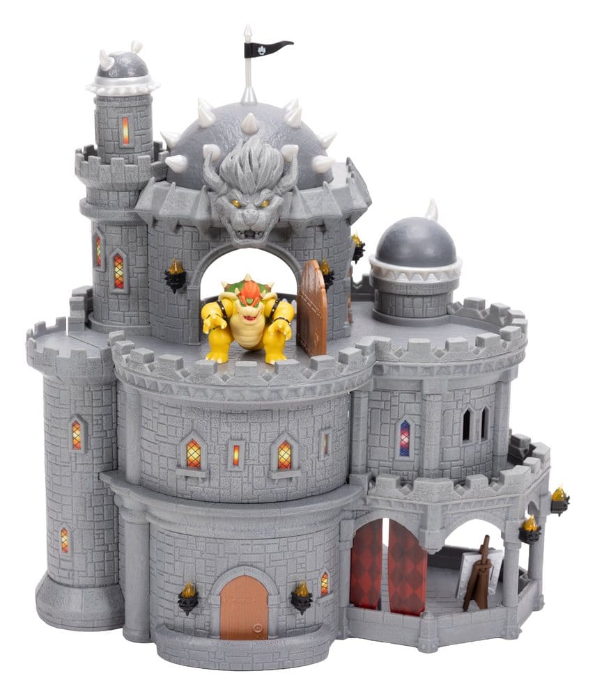 x_jpa432254 The Super Mario Galaxy Movie Deluxe Playset with 1 Mini Figure Bowser Castle - immagine 1