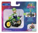 The Super Mario Galaxy Movie Action Figure with Pull Back Motorcycle Luigi 6 cm - immagine 4