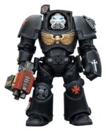 Warhammer 40,000 Action Figure Black Templars Terminator 2 with Power Fist and Storm Bolter 14 cm