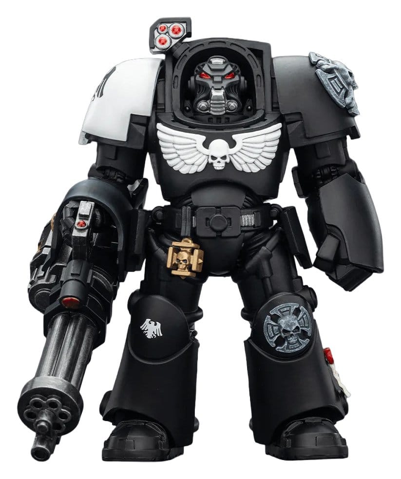 x_jt03264 Warhammer 40,000 Action Figure Raven Guard Terminator 3 with Power Fist and Assault Cannon 14 cm - immagine 1