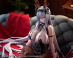 Azur Lane PVC Statue 1/7 Fritz Rumey Schwarzes Kaninchen Ver. 23 cm - immagine 4