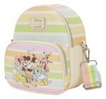 Disney by Loungefly Crossbody Bag Mickey and Friends Rainbow Stribes - immagine 2