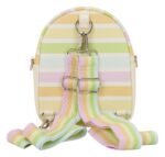 Disney by Loungefly Crossbody Bag Mickey and Friends Rainbow Stribes - immagine 3