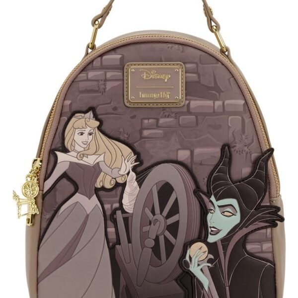 Disney by Loungefly Mini Backpack Sleeping Beauty Spinning Wheel