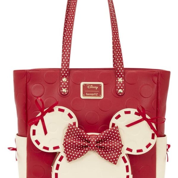 Disney by Loungefly Canvas Tote Bag Minnie Mouse Rock the Dots